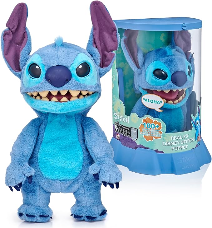 WOW! Stuff: Real FX - Peluche de Disney Stitch